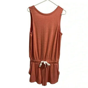 Wilfred Free Aritzia Izabel Romper Salmon Pink Size Medium